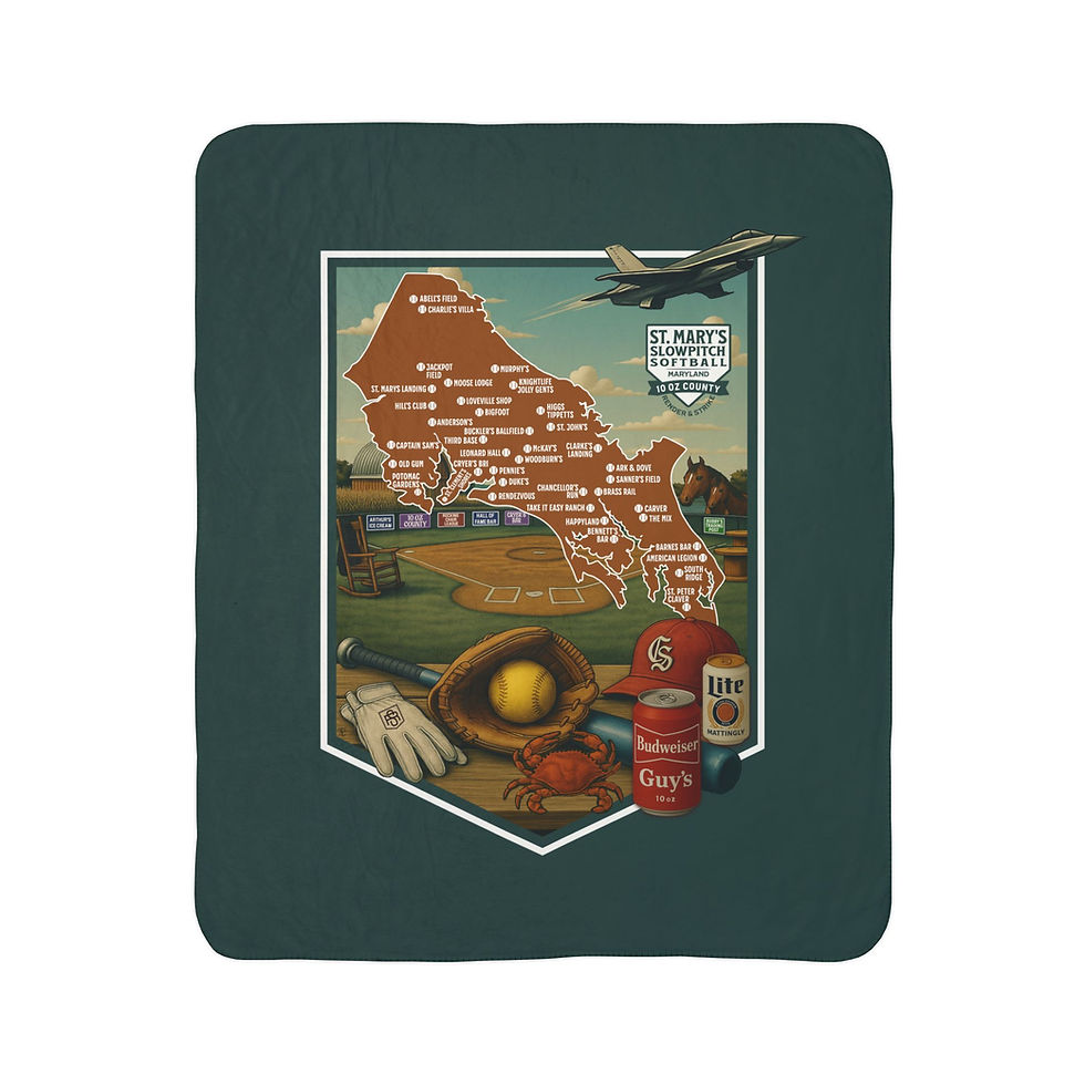 Thumbnail: Homeplates & Hometowns Sherpa Blanket - Green