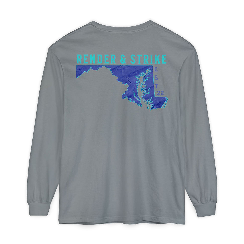 Thumbnail: Neon R&S Maryland Comfort Color L/S Tee