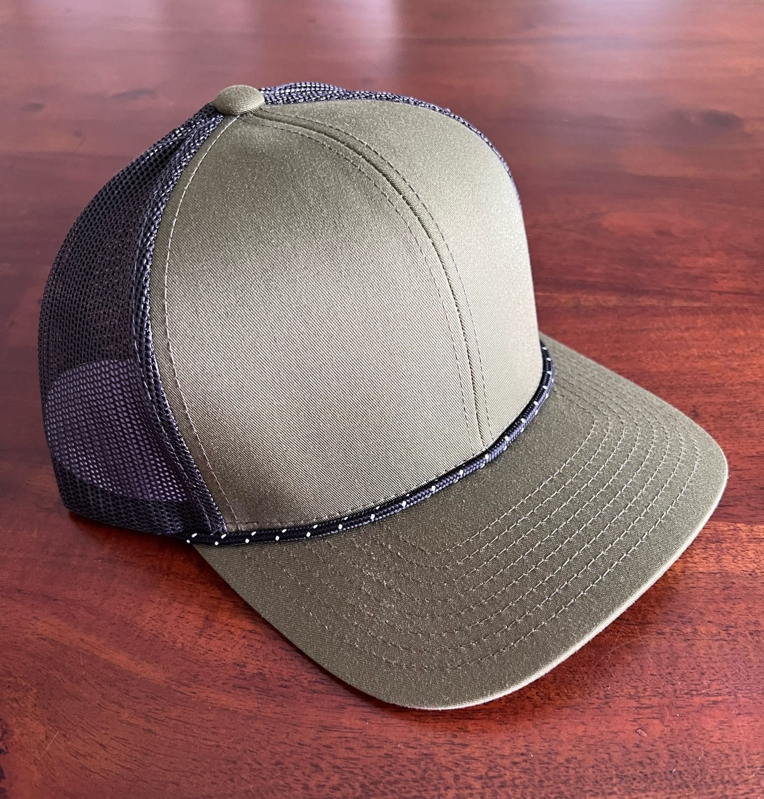 Pacific 104BR Trucker Snapback - Moss Green/Black