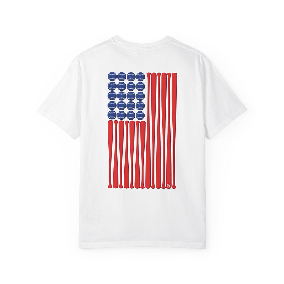 Baseball Flag Tee