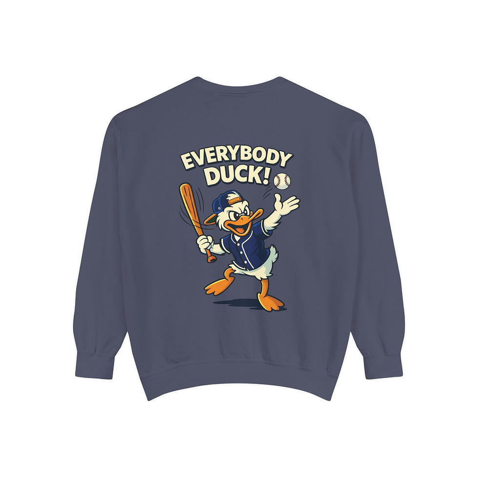 Thumbnail: Everybody Duck! Baseball/Softball Crewneck