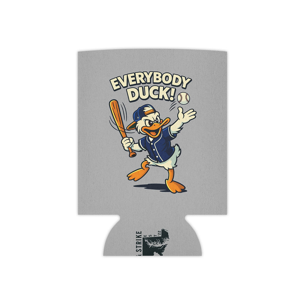 Thumbnail: Everybody Duck! Baseball Koozie