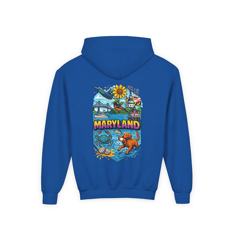 YOUTH 90s Maryland Hoodie