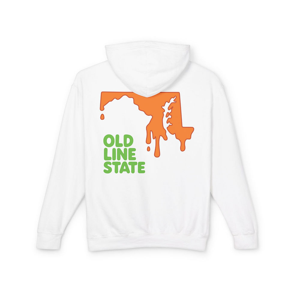 Thumbnail: 90s MD Old Line State Comfort Color Hoodie