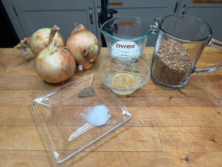 Bread Crumb Onion Rings