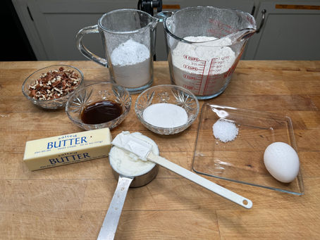 Delicate Pecan Shortbread