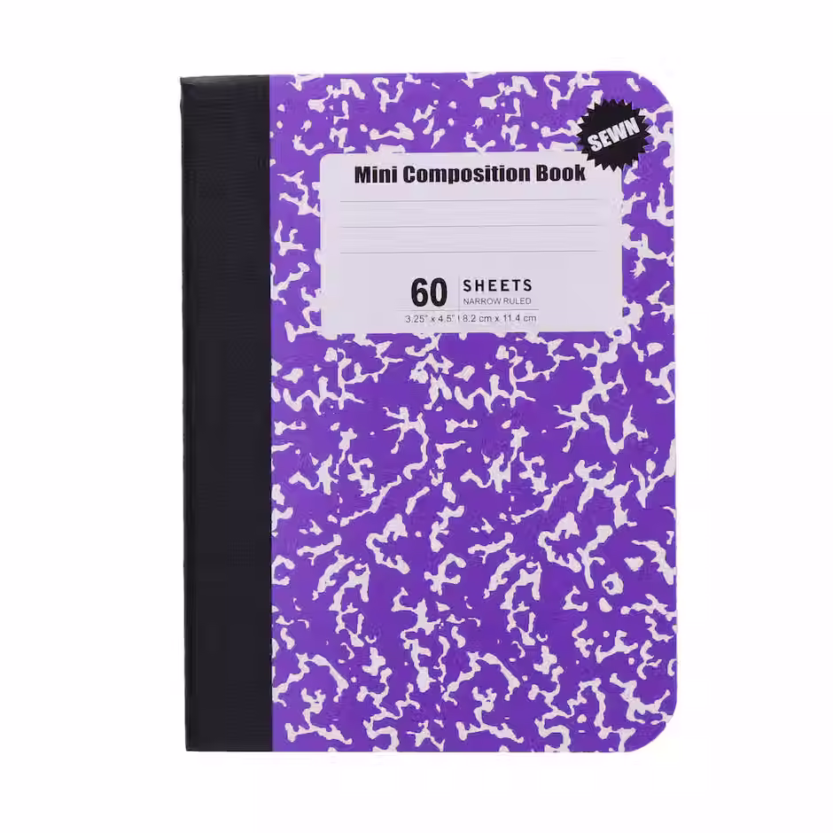 Thumbnail: American Scholar 60-Page Mini Composition Notebook, 1-ct.