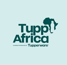 Tupp Africa logo: Licensed Distributor of Tupperware