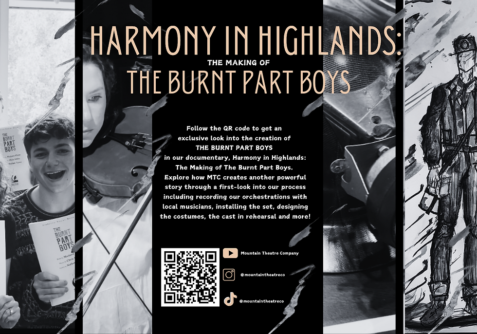 WATCH👀 Episode One of Harmony in Highlands: The Making of THE BURNT PART BOYS