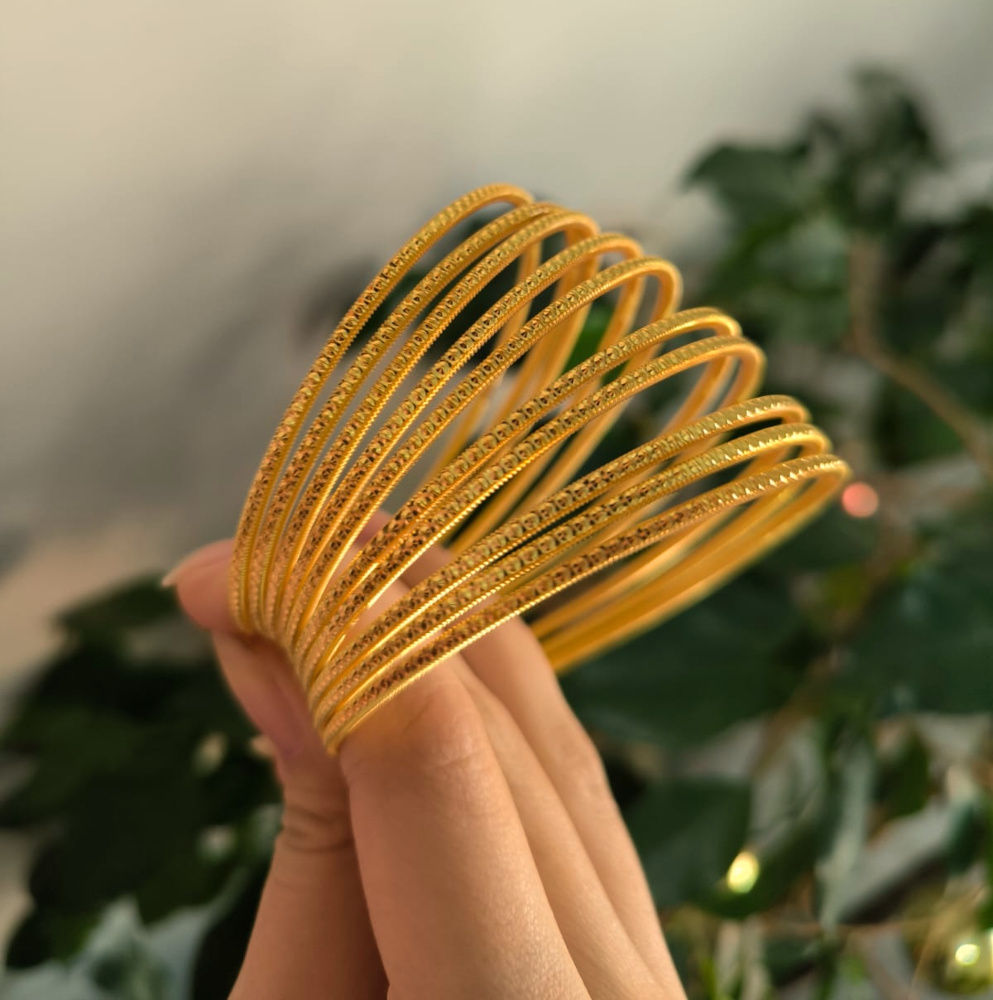 Altın Kaplama Kristal Ajda Bilezik