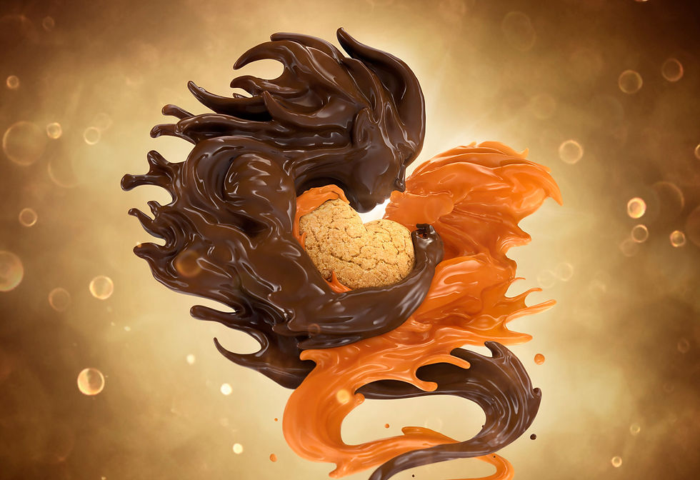 Caramel Loves Chocolate