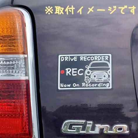 サムネイル： 手書き風 　L650　ミラジーノ　オリジナル ドライブレコーダーマグネット　反射タイプ