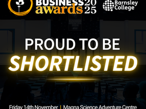 Utility Source Shortlisted for Two Barnsley & Rotherham Chamber Awards