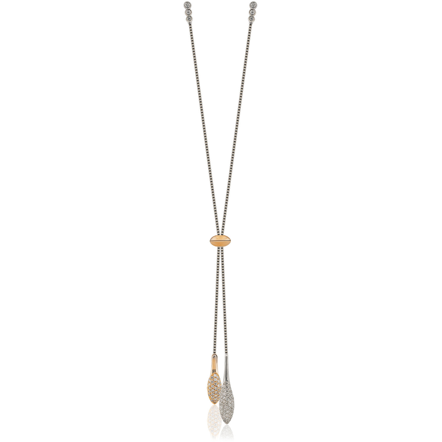 1.45 Carat Diamond Design Necklace