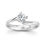 Thumbnail: 0.60 Carat Diamond Solitaire Ring