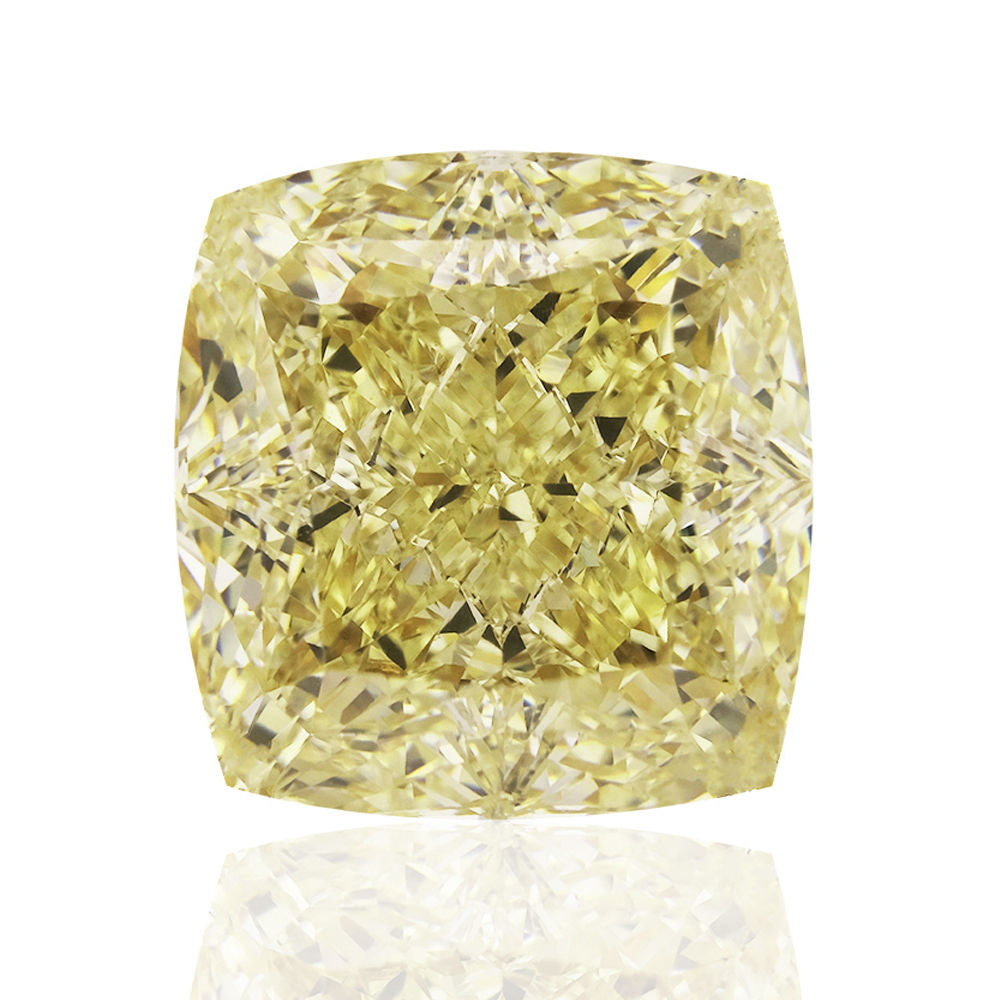 3.52 Karat Fancy Light Yellow VS1