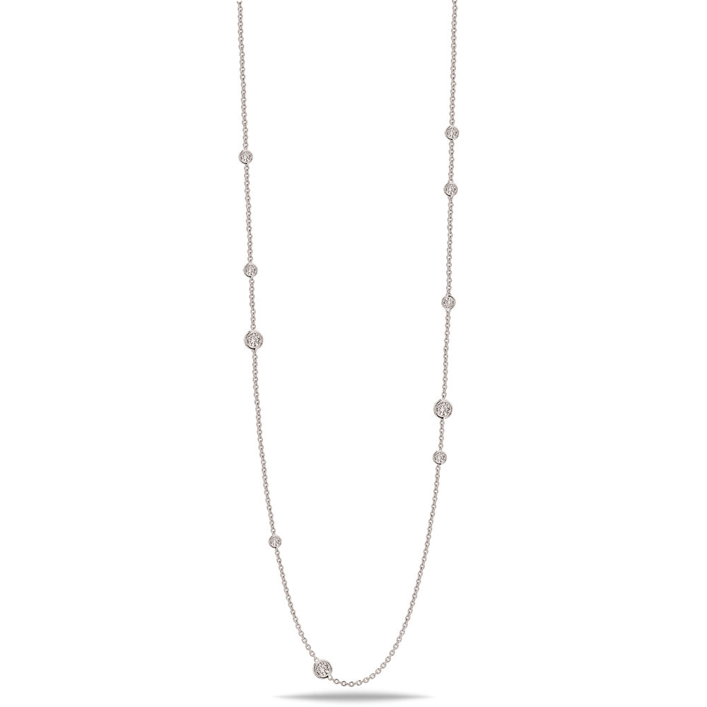 1.53 Carat Diamond Design Necklace