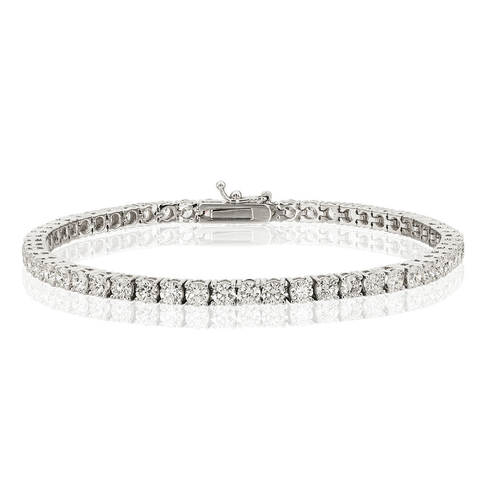 5.11 Carat Diamond Waterline Bracelet