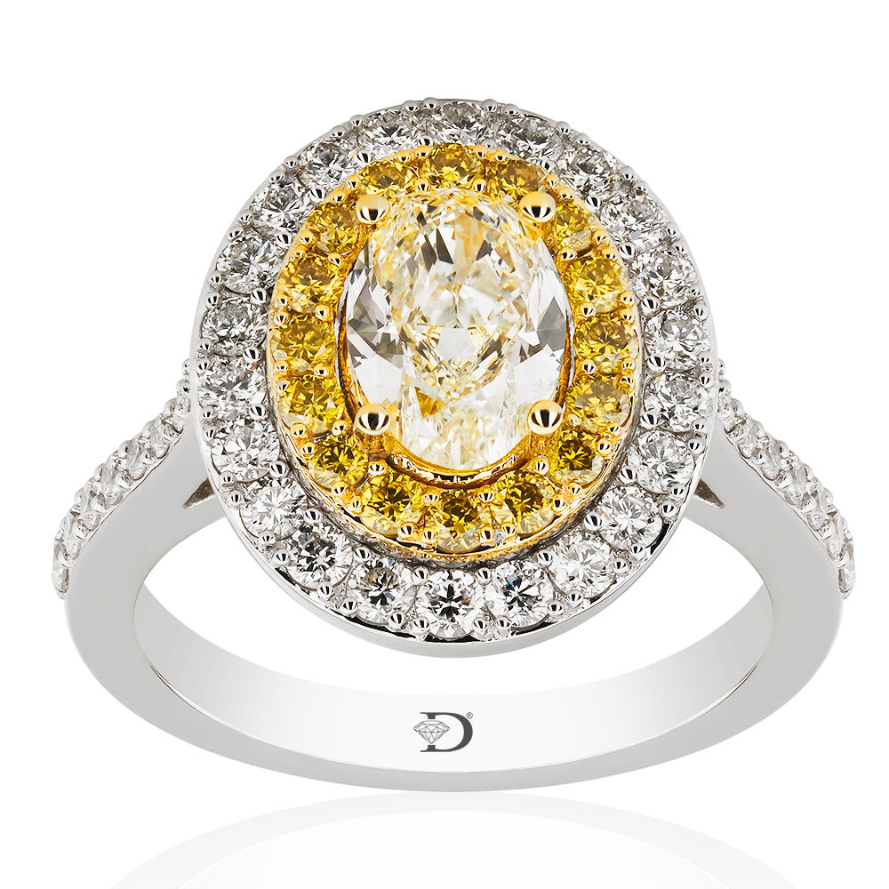 2.51 Karat Diamond Fancy Ring