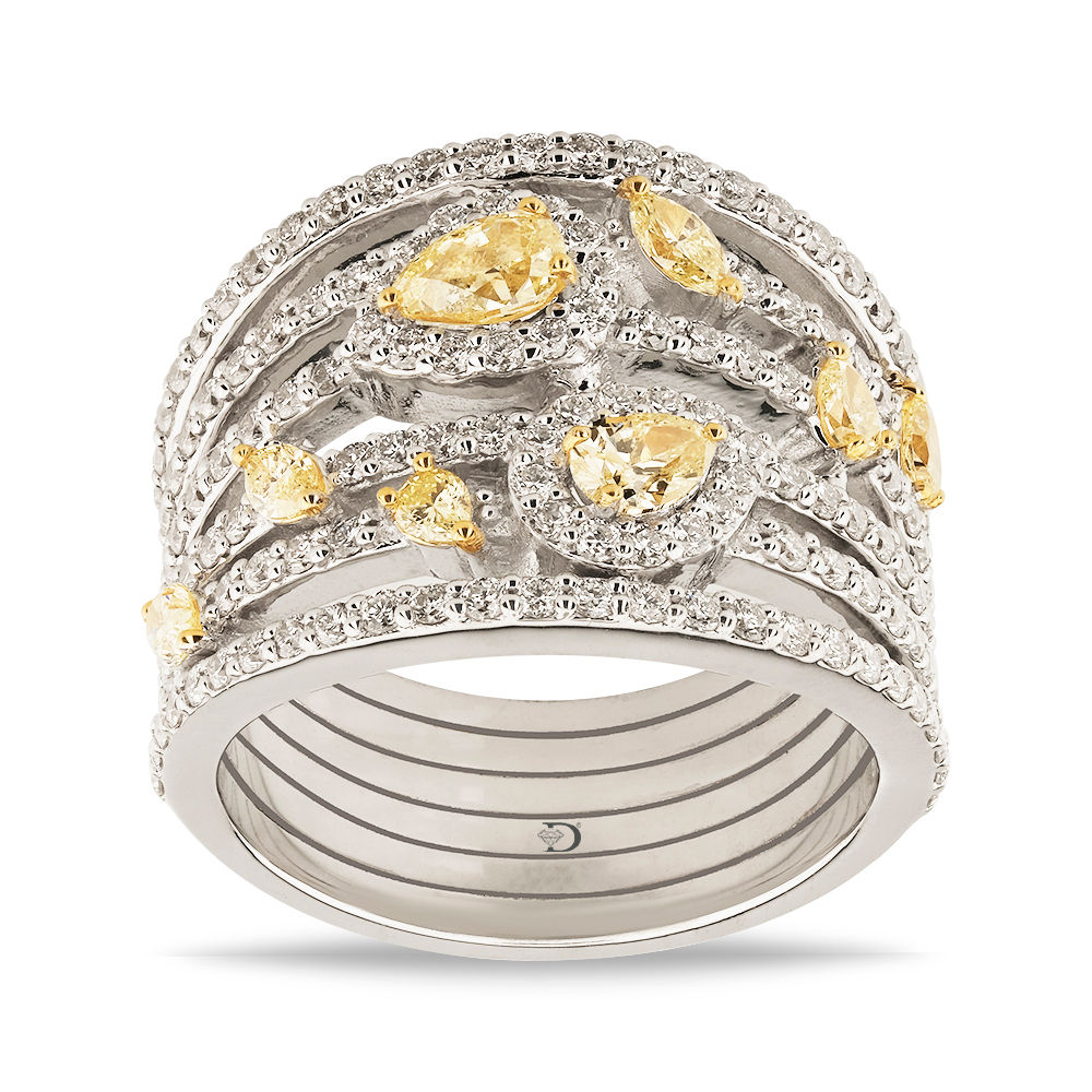 2.03 Karat Diamond Fancy Ring