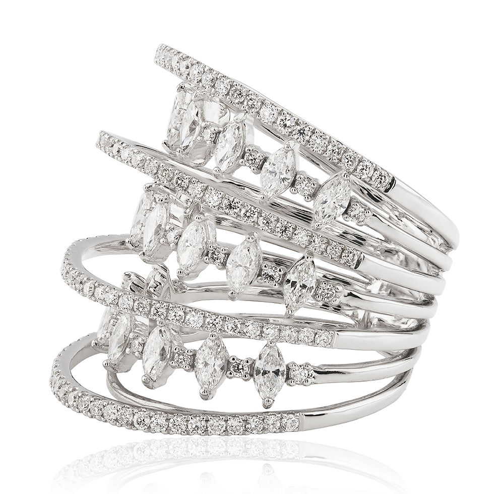 Thumbnail: 2.01 Carat Diamond Design Ring