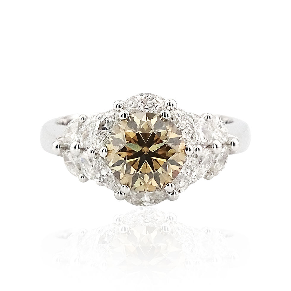Thumbnail: 2.68 Karat Diamond Fancy Ring