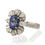 Thumbnail: 5,85 Carat Diamond Tanzanite Ring