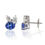 Thumbnail: 3.77 Carat Diamond Tanzanite Earrings