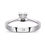Thumbnail: 0.25 Carat Diamond Solitaire Ring