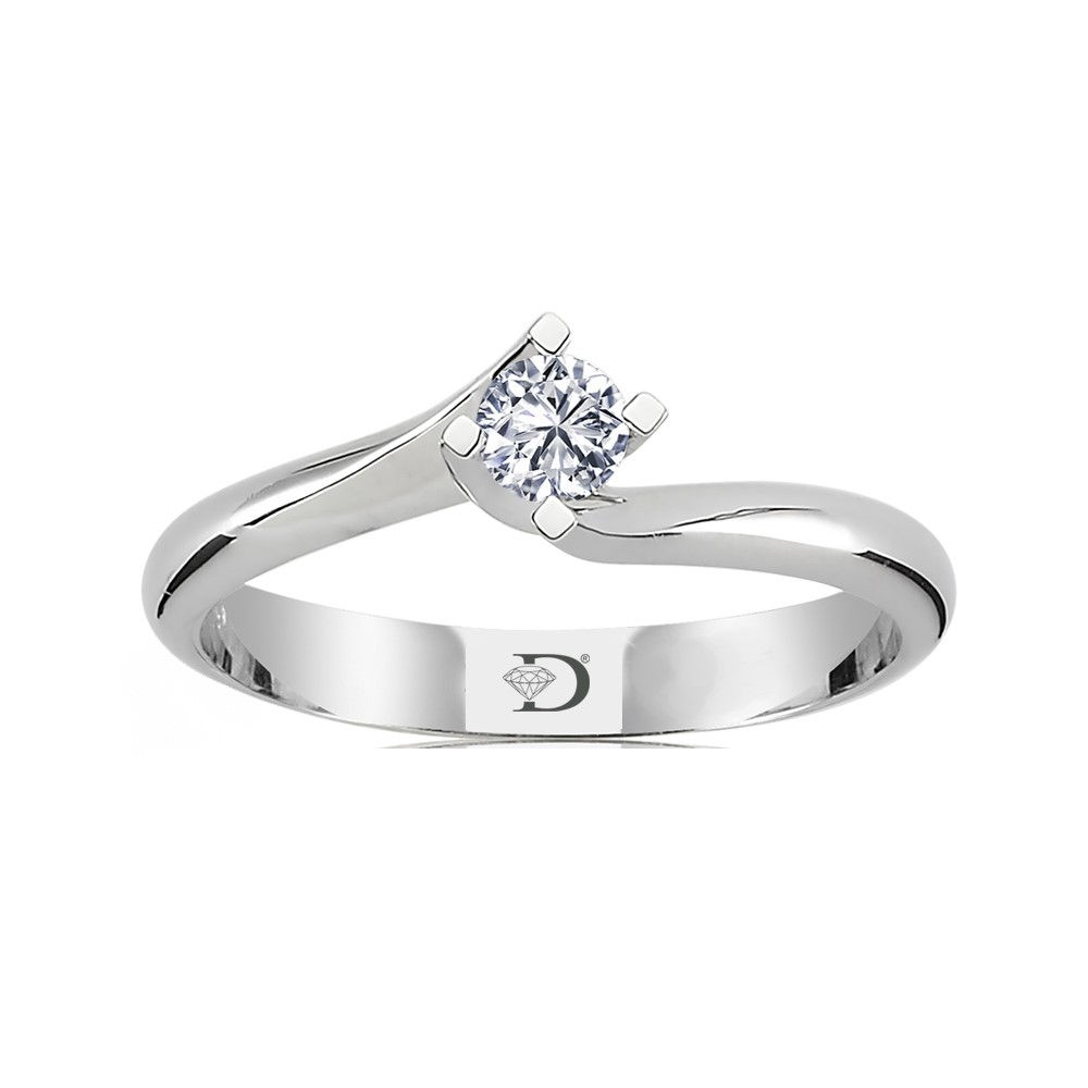 0.07 Carat Diamond Solitaire Ring