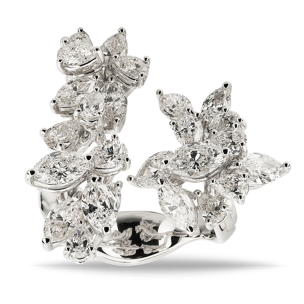 Thumbnail: 4.10 Carat Diamond Design Ring