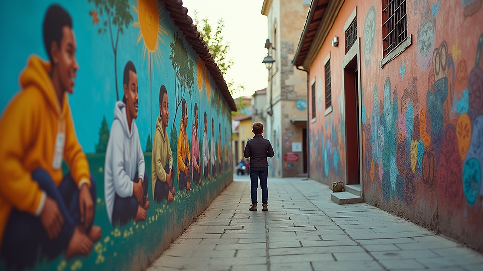 Healing Through Mural Art: Community Transformation