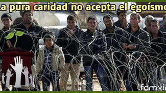La Caridad no acepta egoísmo