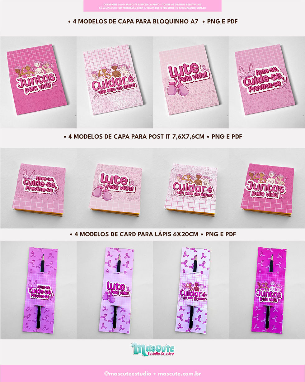 Miniatura: MIMOS PARA BRINDE |  OUTUBRO ROSA