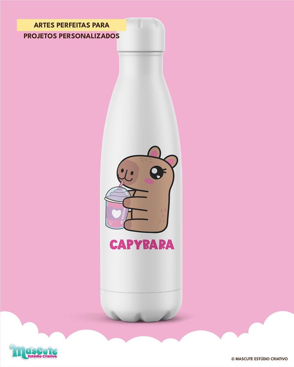 Miniatura: CAPIVARA FOFA  |  KIT DIGITAL CLIPART