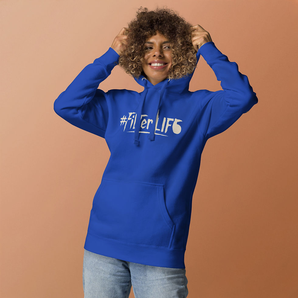 Thumbnail: #FilterLife Hoodie – Wear the Mission