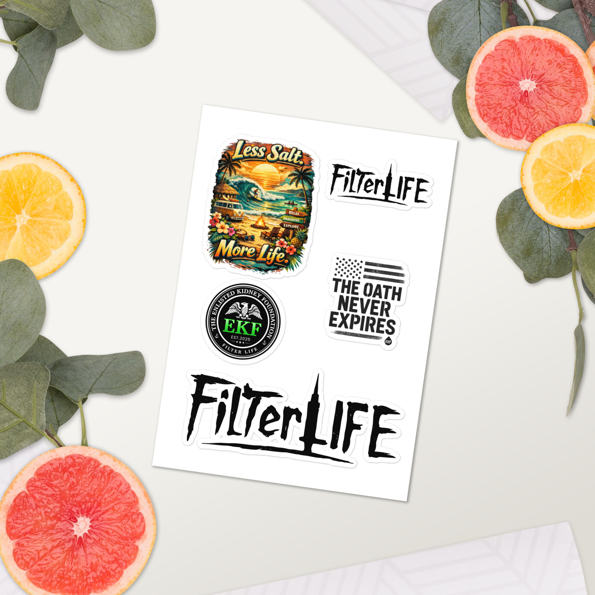 EKF / FilterLIFE Sticker sheet