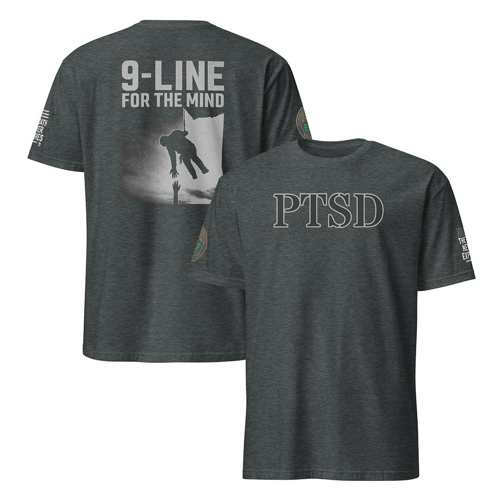 Thumbnail: 9-Line for the Mind Tee "PTSD"