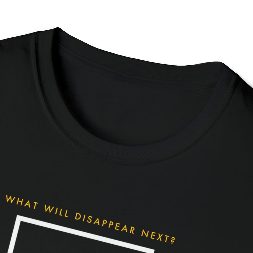 Thumbnail: What Will Disappear Next? Limited SAGAFTRA / WGA Strong Unisex T-shirt