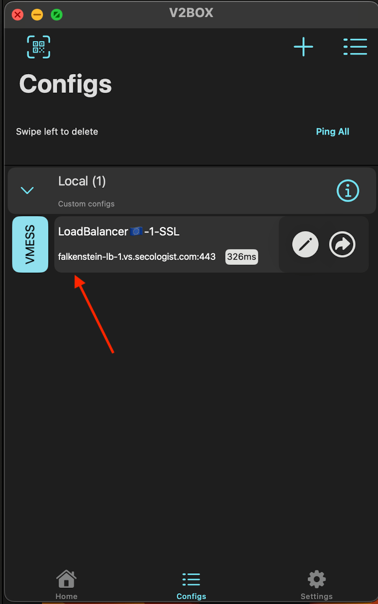 Secologist Copy V2Ray VPN Profile
