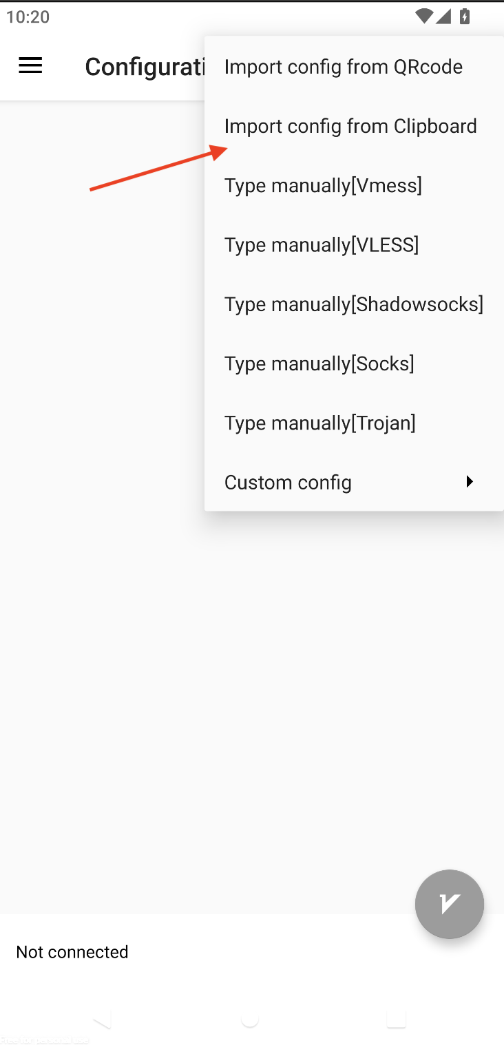 Secologist Click on copy from clipboard
