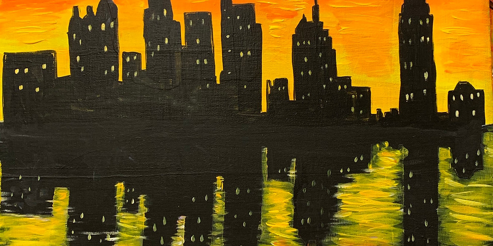Fall Sunset, Atlanta-Artsy Party!