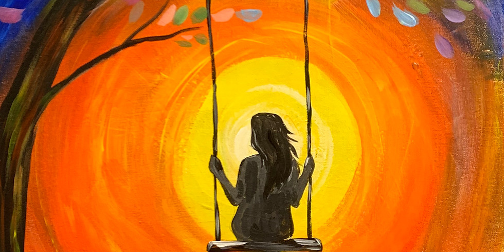 Virtual Artsy Party! Sunset Reflections
