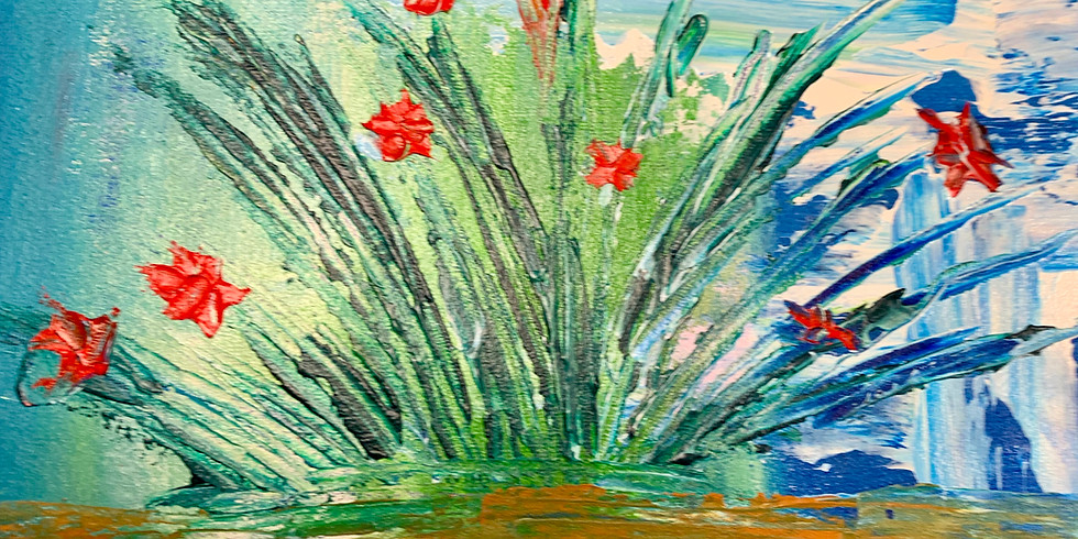 Flowers After Rain - Public Artsy Party