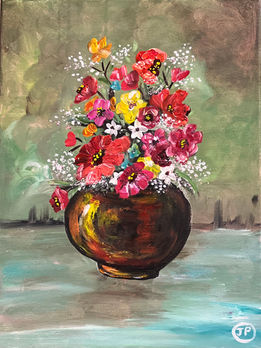 A Vase Of Flowers
