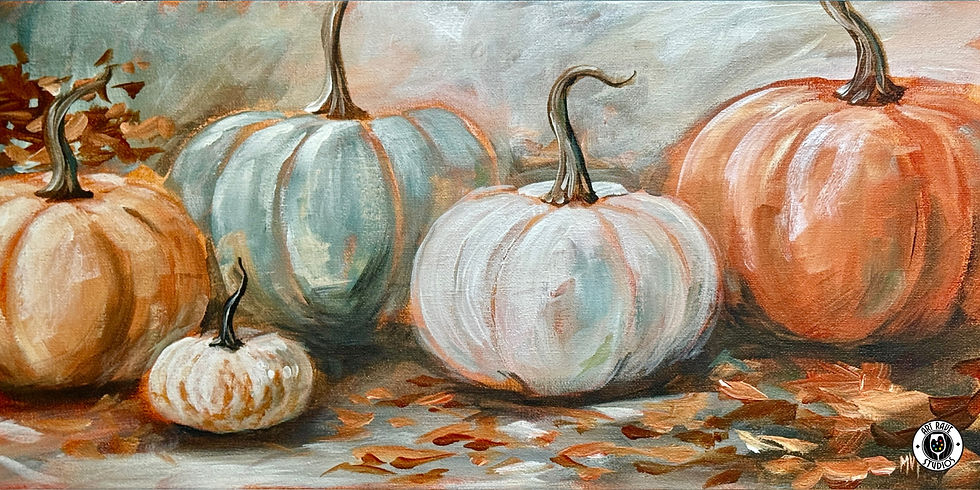 "Pumpkin Palooza"Public Artsy Party!