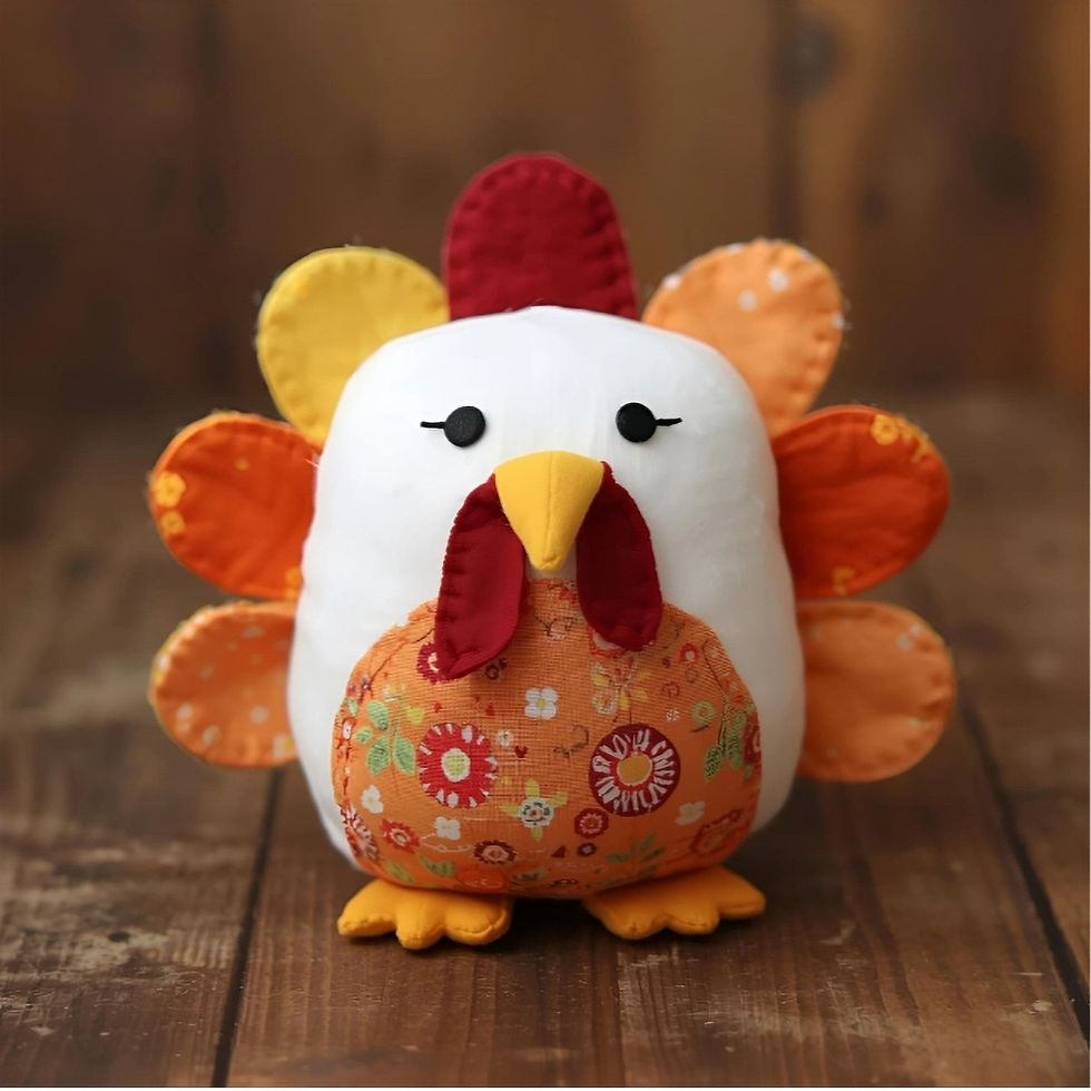 "Squishmallow's Turkey": Public Artsy Party 3 Days Workshop For Homeschoolers!