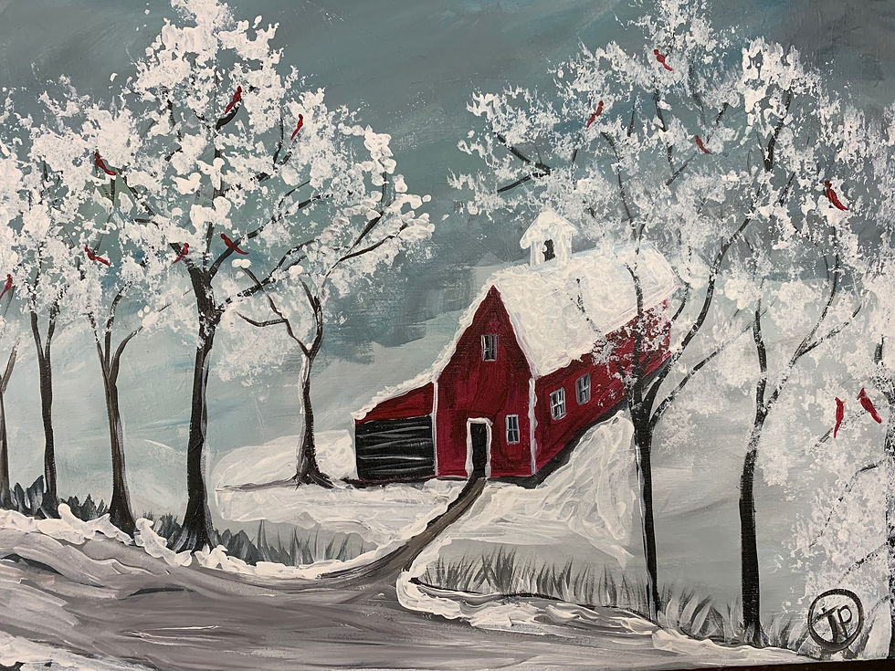 Snowed In- Public Artsy Party!  