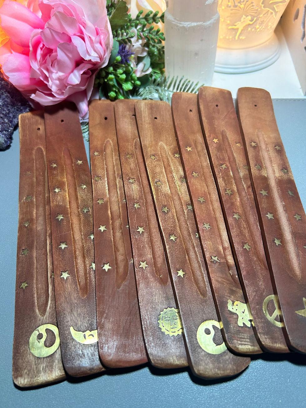 Thumbnail: Mango Wood Incense Holder