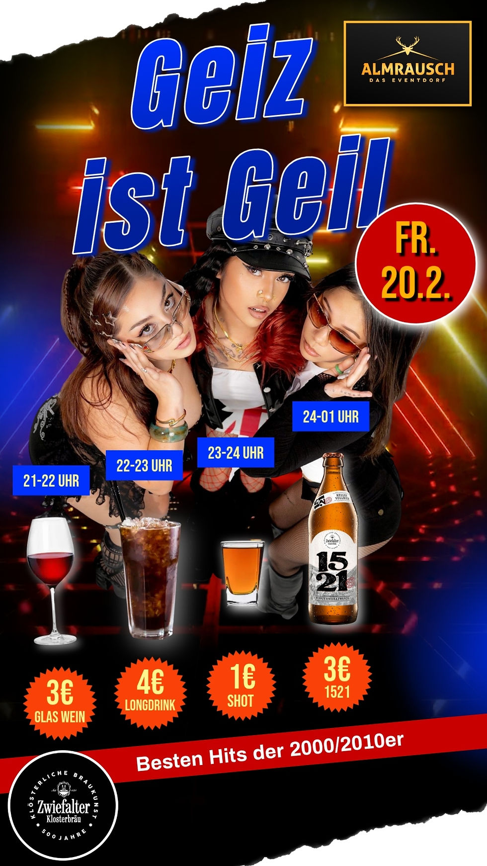 🤑 GEIZ IST GEIL – Die Party für Sparfüchse & Eskalations-Profis! 🤑